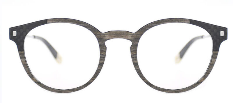 Wood Grain Carbon Fiber Glasses Frames CY677 – Lightweight & Stylish