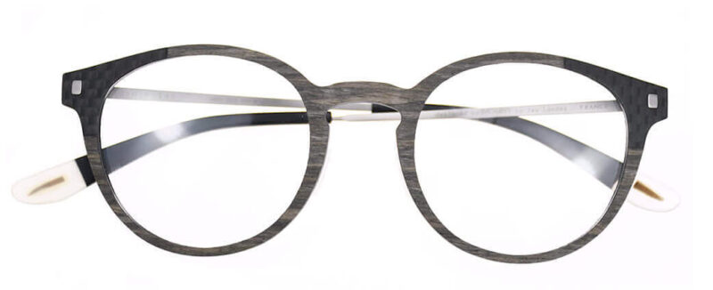 Wood Grain Carbon Fiber Glasses Frames CY677 – Lightweight & Stylish