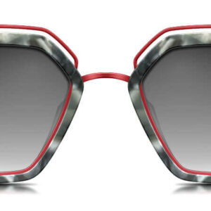 Retro-Inspired Rectangular Acetate Sunglasses for Women – KU6677