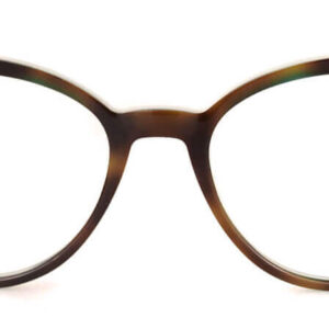 Faceted Cat-Eye Laminate Acetate Glasses KU99