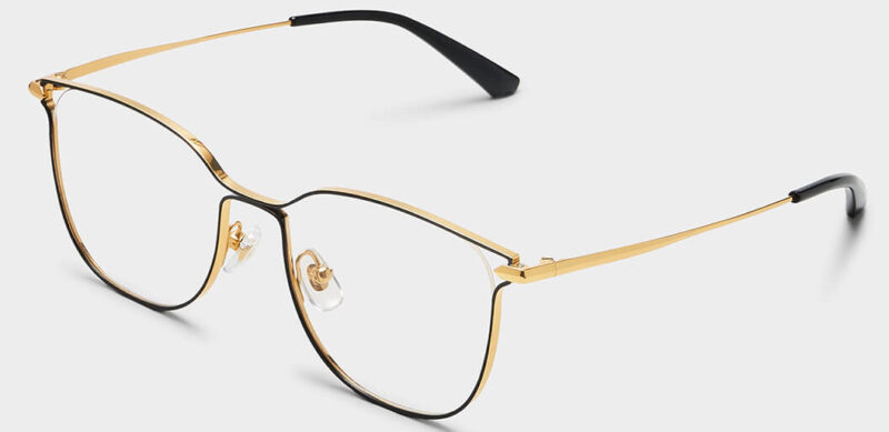 Pure Titanium Optical Frame SH132 with Modern Cutout Design