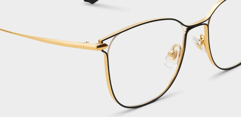 Pure Titanium Optical Frame SH132 with Modern Cutout Design