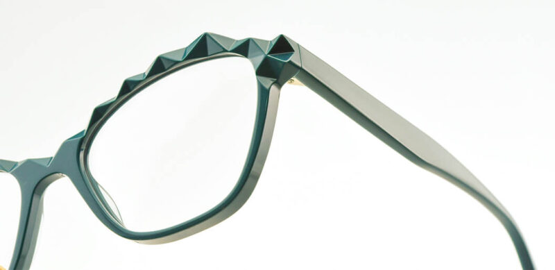 Acetate Optical Eyeglass KU171 CR39 or Nylon Lenses