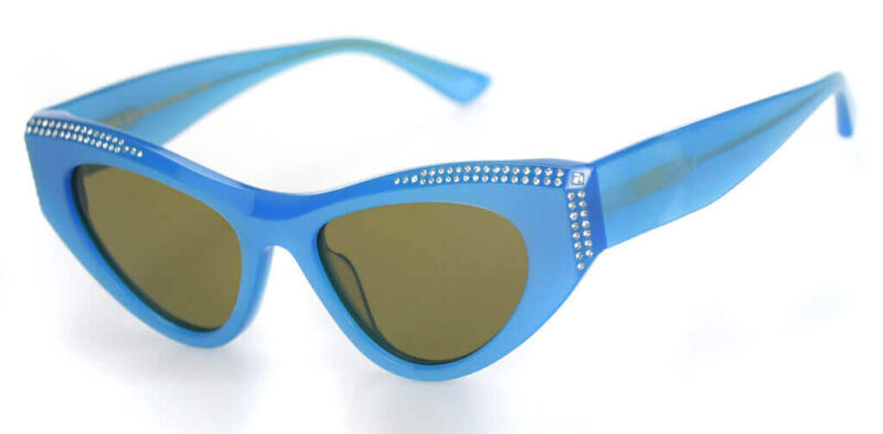 Swarovski Crystal Acetate Sunglasses KU477