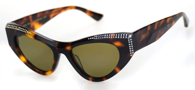 Swarovski Crystal Acetate Sunglasses KU477