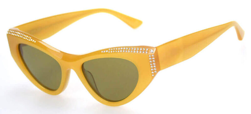 Swarovski Crystal Acetate Sunglasses KU477