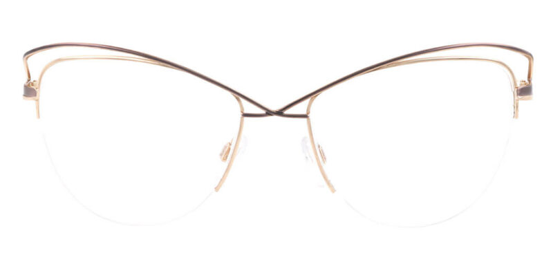 Metal Cat-Eye Eyeglasses JK173 | Stylish and Elegant Design