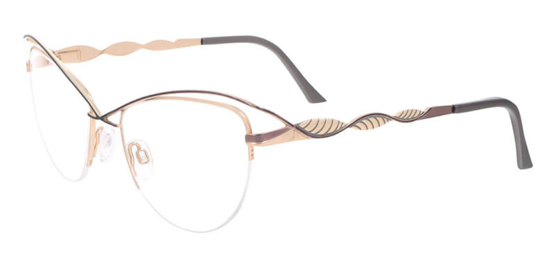 Metal Cat-Eye Eyeglasses JK173 | Stylish and Elegant Design