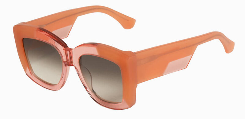 Oversized Acetate Sunglasses KU172 | Customizable Colors and Lenses