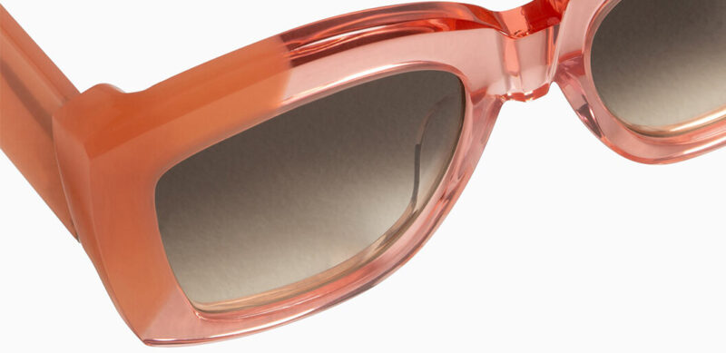 Oversized Acetate Sunglasses KU172 | Customizable Colors and Lenses