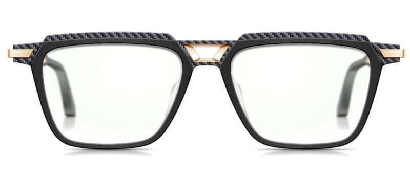 Square Acetate Carbon Fiber Glasses CY86 – Modern and Durable